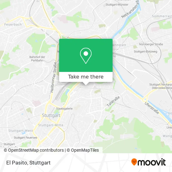 Карта El Pasito