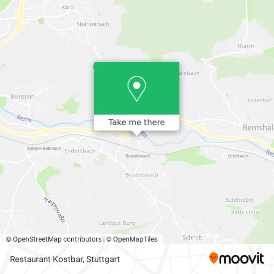 Карта Restaurant Kostbar