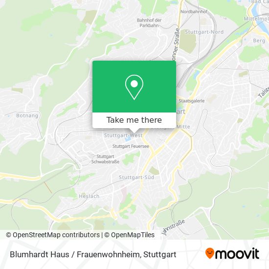 Blumhardt Haus / Frauenwohnheim map