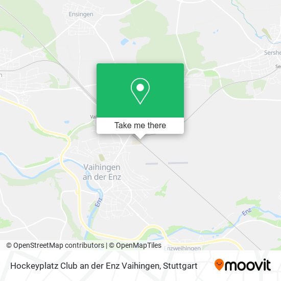 Hockeyplatz Club an der Enz Vaihingen map