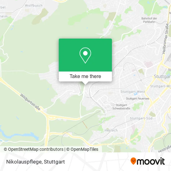 Карта Nikolauspflege