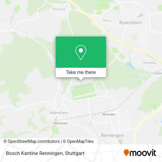 Карта Bosch Kantine Renningen