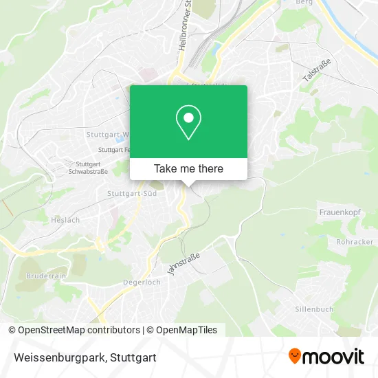 Карта Weissenburgpark