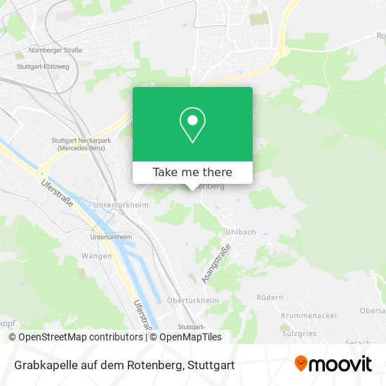 Grabkapelle auf dem Rotenberg map