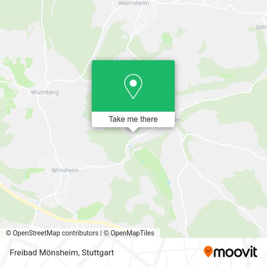 Карта Freibad Mönsheim