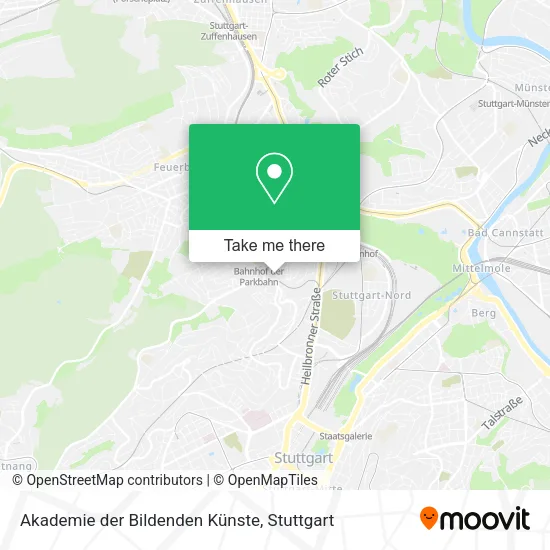 Akademie der Bildenden Künste map