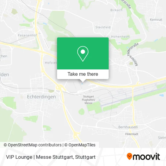 Карта VIP Lounge | Messe Stuttgart