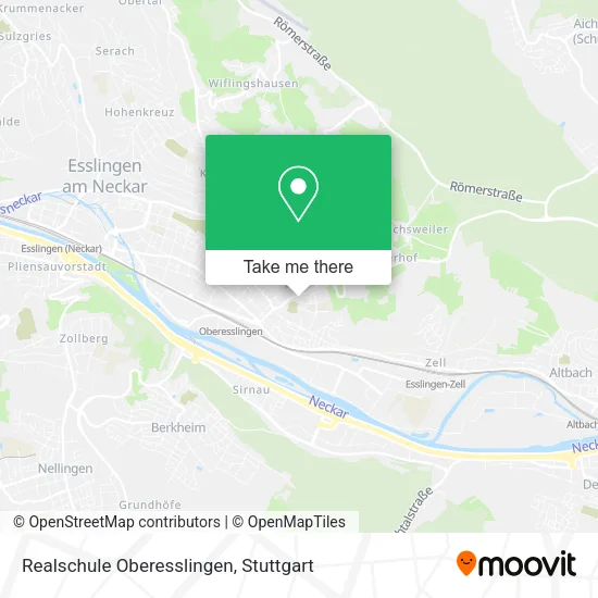 Карта Realschule Oberesslingen