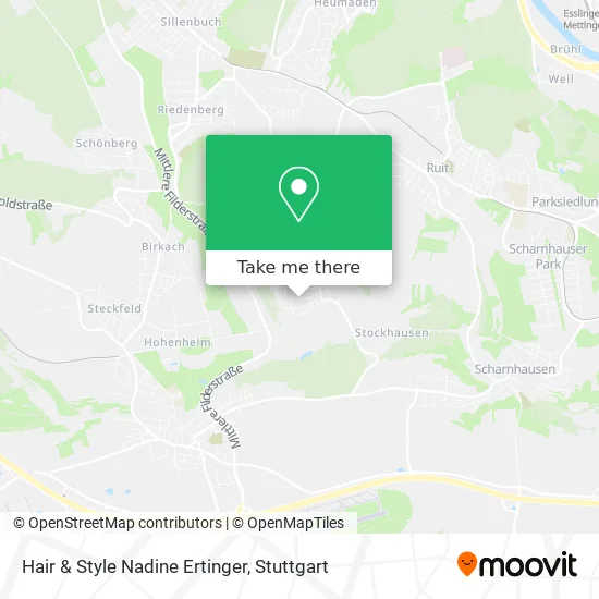 Карта Hair & Style Nadine Ertinger