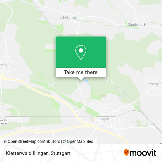 Карта Kletterwald Illingen