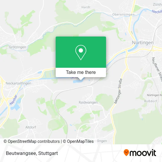 Beutwangsee map