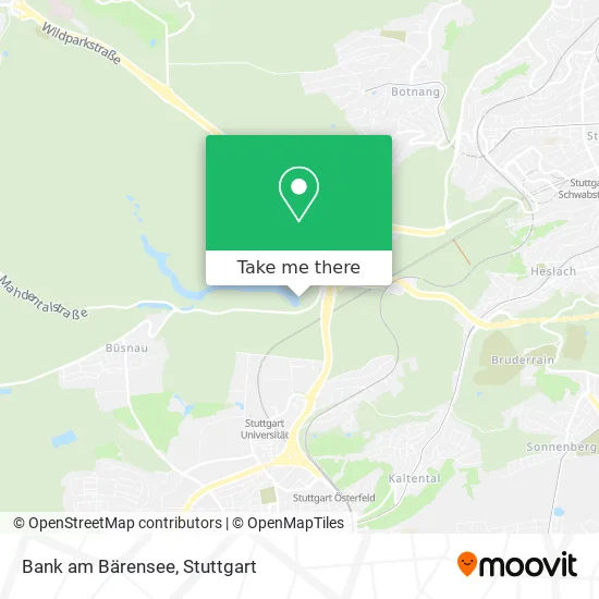 Карта Bank am Bärensee