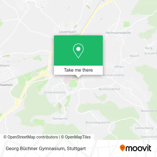 Карта Georg Büchner Gymnasium