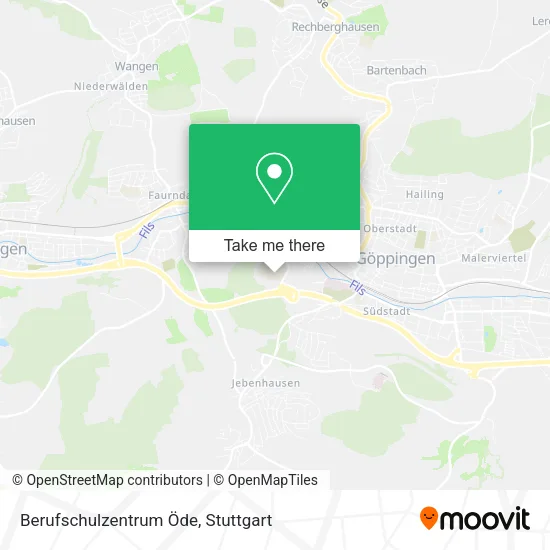 Карта Berufschulzentrum Öde