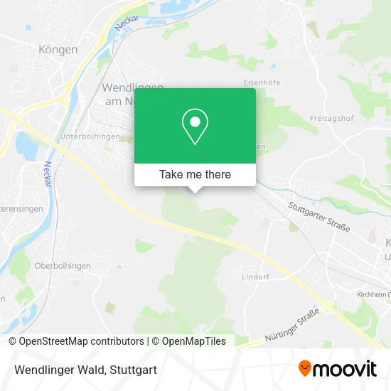 Карта Wendlinger Wald