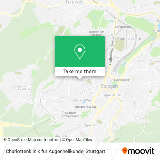 Карта Charlottenklinik für Augenheilkunde