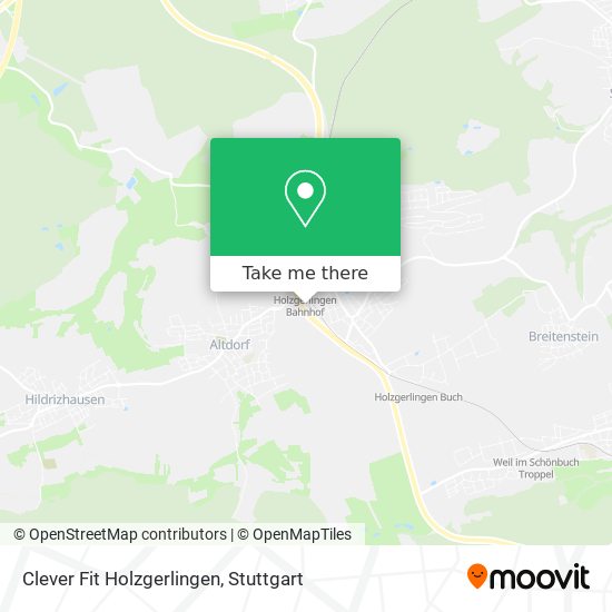 Clever Fit Holzgerlingen map