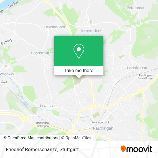Карта Friedhof Römerschanze