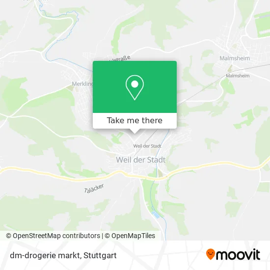 Карта dm-drogerie markt