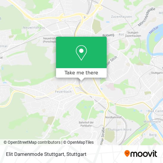 Elit Damenmode Stuttgart map