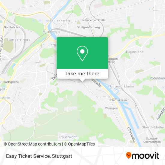 Карта Easy Ticket Service