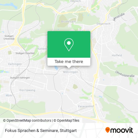 Fokus Sprachen & Seminare map