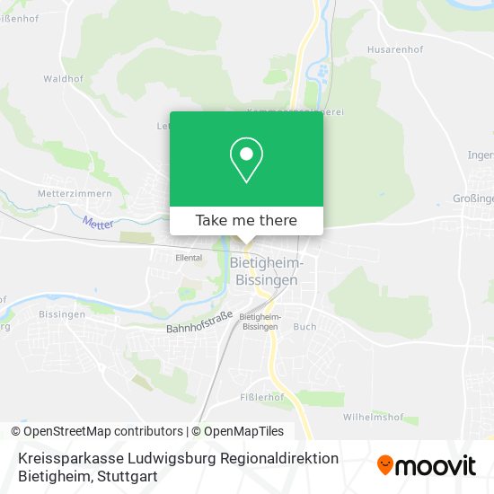 Kreissparkasse Ludwigsburg Regionaldirektion Bietigheim map