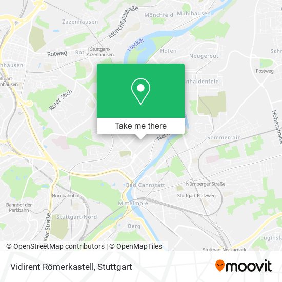 Карта Vidirent Römerkastell