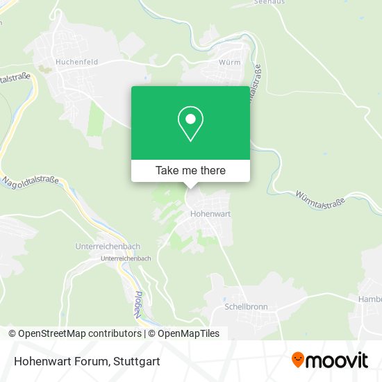 Hohenwart Forum map