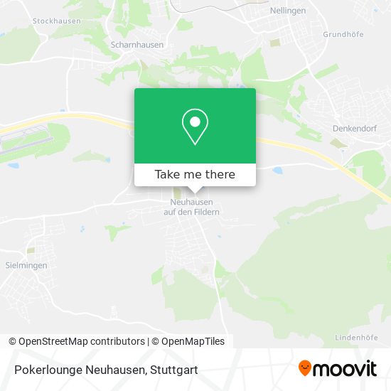 Pokerlounge Neuhausen map