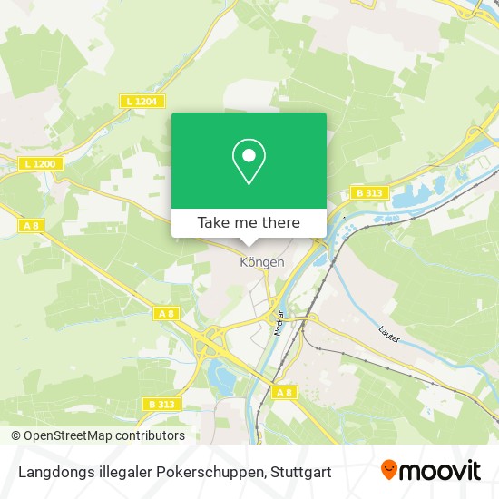 Langdongs illegaler Pokerschuppen map