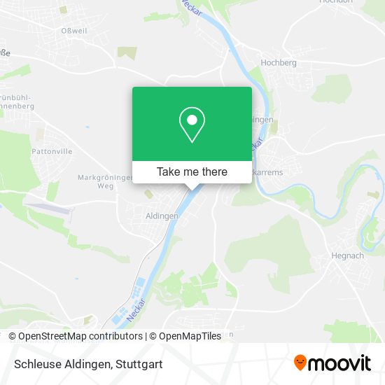 Карта Schleuse Aldingen