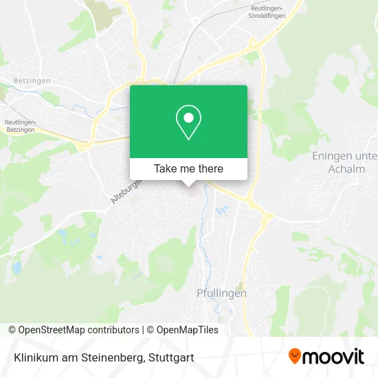 Карта Klinikum am Steinenberg