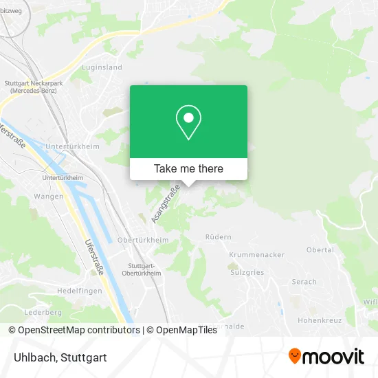 Карта Uhlbach