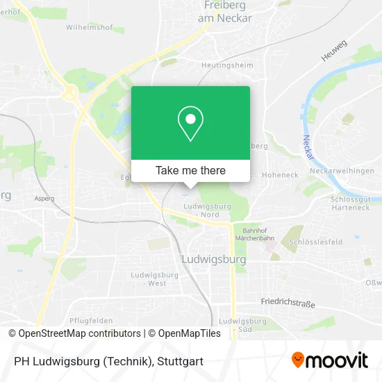 Карта PH Ludwigsburg (Technik)