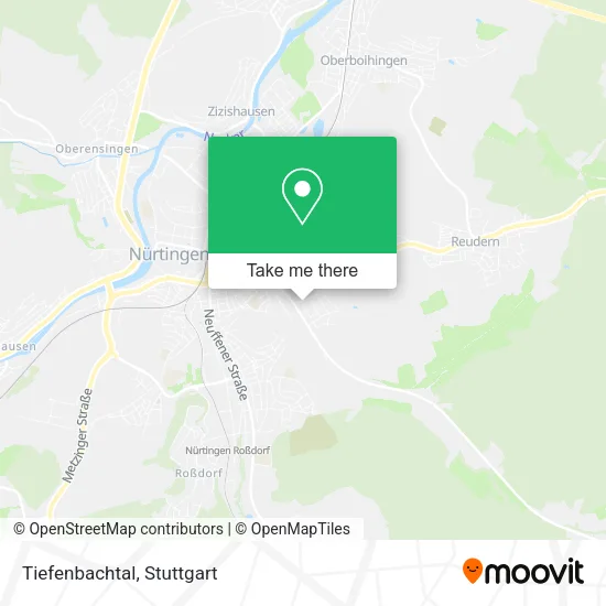 Карта Tiefenbachtal