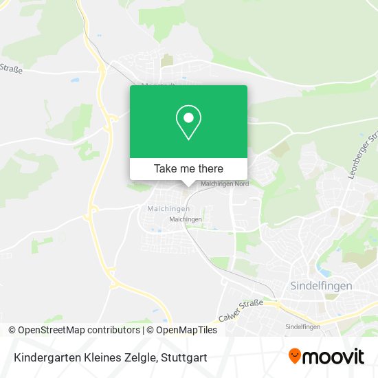 Kindergarten Kleines Zelgle map