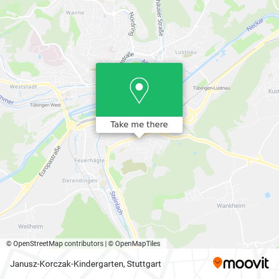 Janusz-Korczak-Kindergarten map