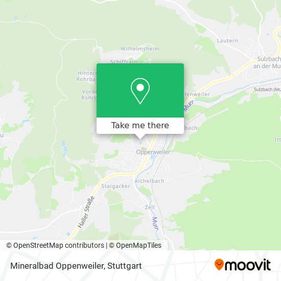 Mineralbad Oppenweiler map