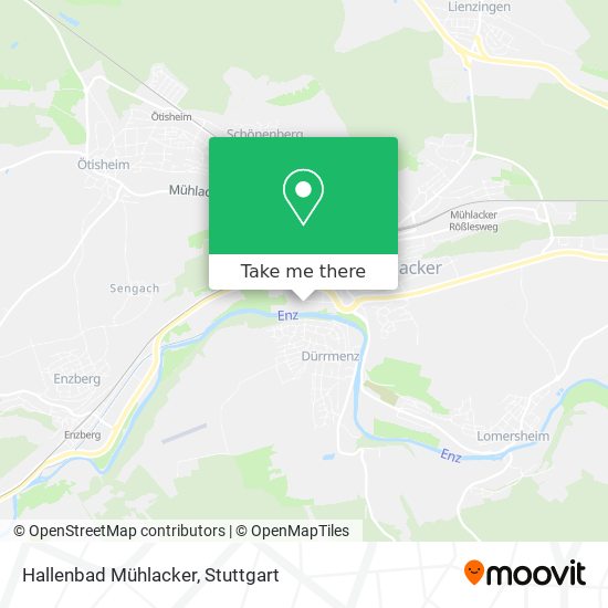 Hallenbad Mühlacker map