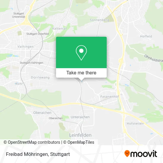 Карта Freibad Möhringen