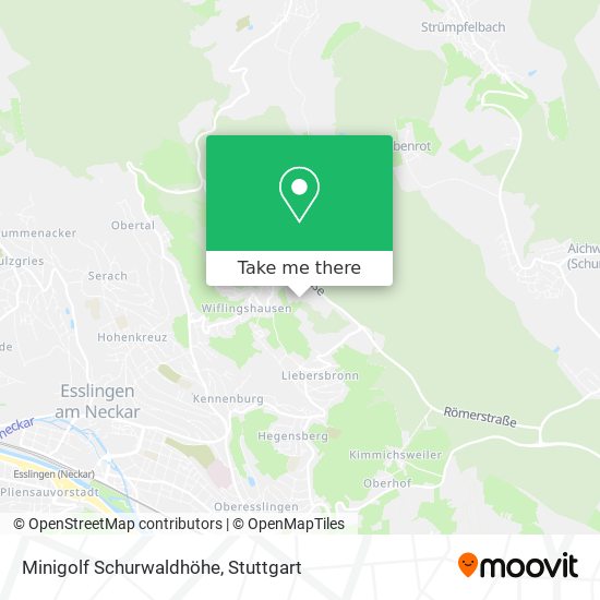 Minigolf Schurwaldhöhe map