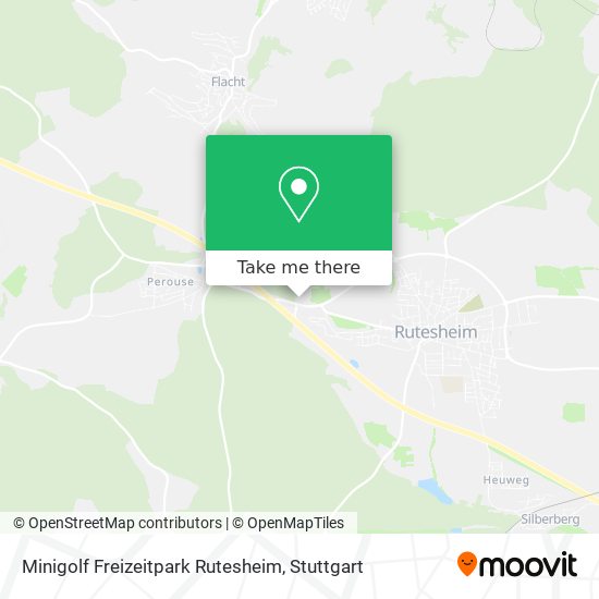 Minigolf Freizeitpark Rutesheim map