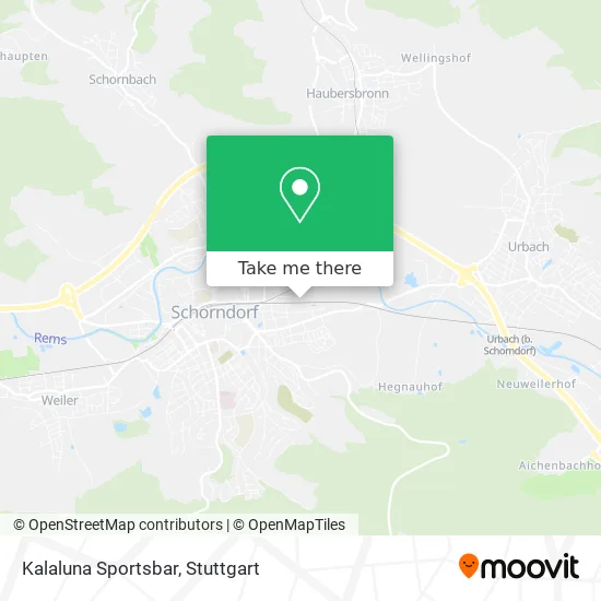 Карта Kalaluna Sportsbar