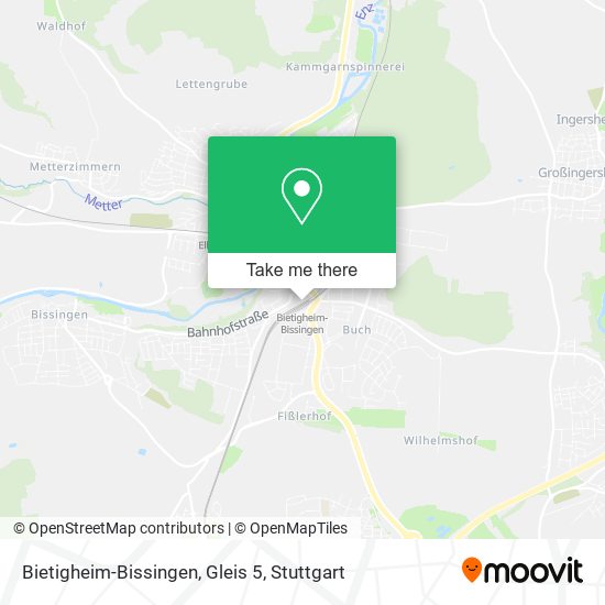 Bietigheim-Bissingen, Gleis 5 map