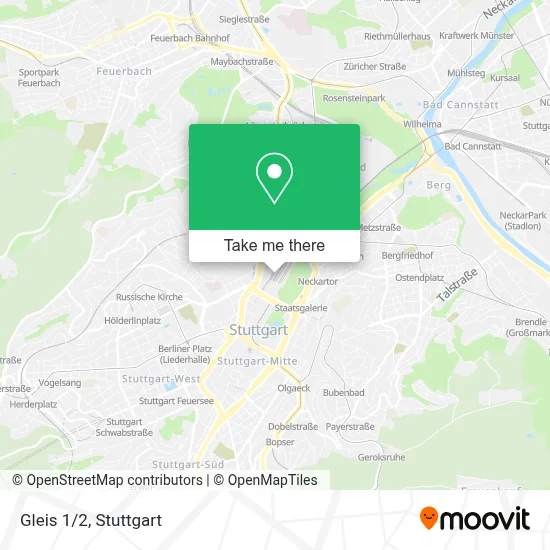 Gleis 1/2 map