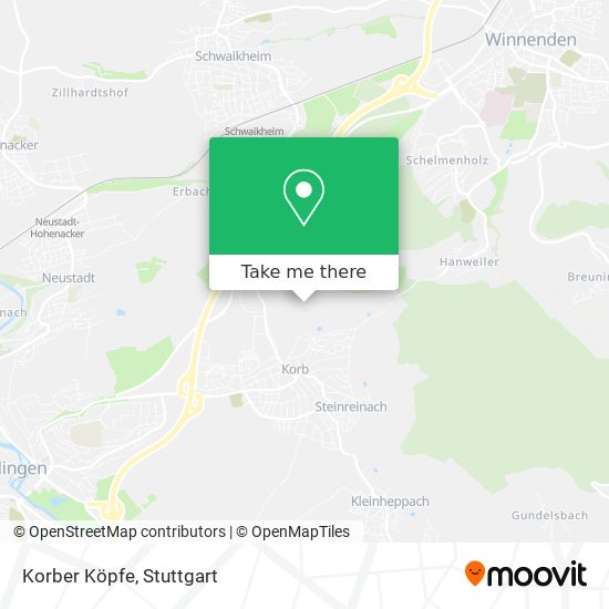 Карта Korber Köpfe