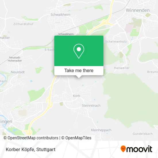 Карта Korber Köpfe