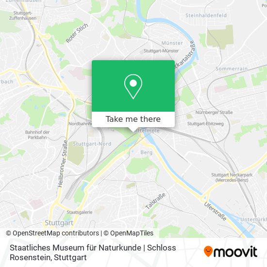 Staatliches Museum für Naturkunde | Schloss Rosenstein map