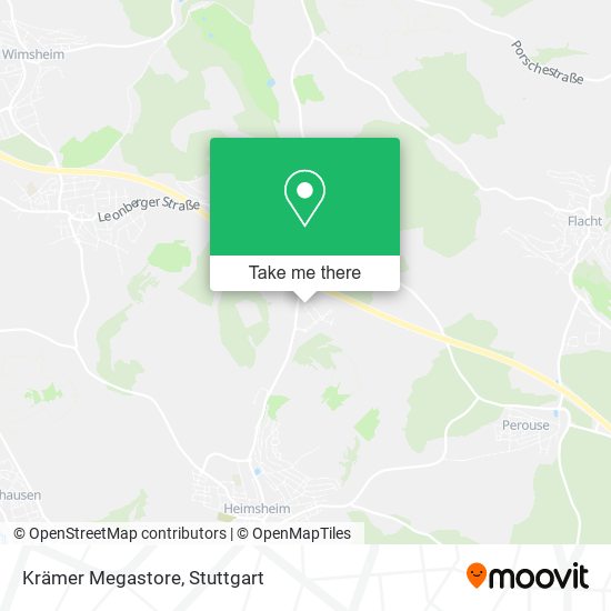 Krämer Megastore map